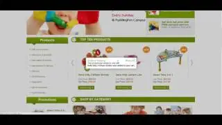 Joomla Kid Themes - Virtuemart Template For Shop Kid