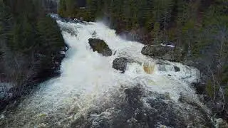 Parc des chutes, Quebec Canada 4K