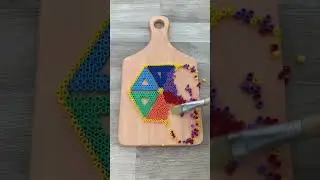 This Simple Beads Pattern Looks So Cool in Reverse! #shorts