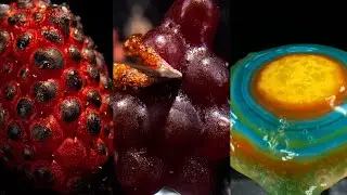 ASMR | Destroying Your Favorite Food in Macro