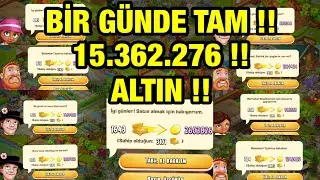 HAY DAY | PARA KASMA TAKTİĞİ BİR GÜNDE 15.362.276 ALTIN #hayday #parakasma #haydayparakasma
