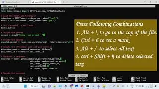 How to select all text in Nano and delete | Nano Text Editor tutorial