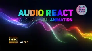 Sound Reacted Abstract Art Animation | Song: Find a way | Emotion Graphics | 2023