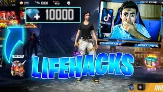 PRUEBO LIFE HACKS VIRALES de TIKTOK en FREE FIRE y PASA ESTO...