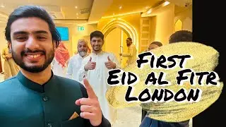 First Eid-al-Fitr in London | Eid al Fitr Prayer at Masjid Adam | Eid Celebration in UK