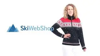 CMP, Knitted windstopper half zip, windstopper, women, blue