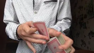 Фокусы с картами. Как избавиться от двойного подъема.+ классный фокус