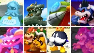 Mario & Luigi: Bowser's Inside Story + Bowser Jr's Journey - All Bosses