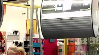 Скрытая установка камеры в магазине
