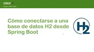How to connect and initialize an H2 database from a Spring Boot application