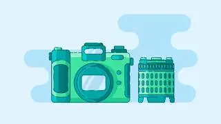 INKSCAPE / Kamera Flat Design