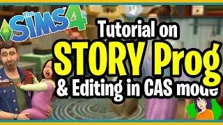 Sims 4 Story Progression  and CAS Full Edit Mode by Shillianth the chick with the aussie accent