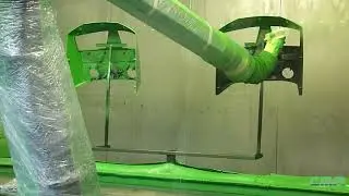 Robot lakierniczy - malowanie plastików - CMA