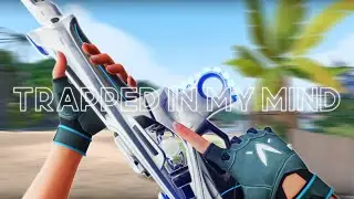 Trapped In My Mind 🖤 (Valorant Montage)
