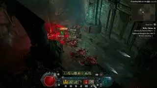 Diablo 4 - Bonespear Necromancer Belfry Zakara Tier 100 Nightmare level 86