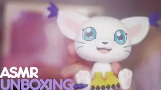 ASMR Unboxing TAILMON GATOMON (No talking) Digimon Adventure LookUp Figure