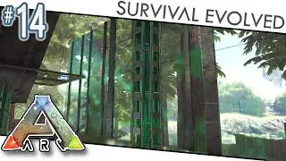 ARK: Survival Evolved - House of Glass & Metal!  [Modded Annunaki #14]
