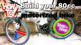Build a Moterized Bike at home - Tutorial