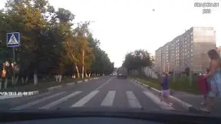 Благодарность вежливому водителю...