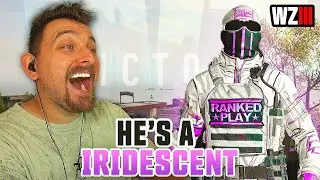 RANDOMS FREAK OUT OVER IRIDESCENT PLAYER (HILARIOUS ENDING) (WARZONE RESURGENCE)