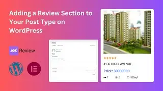 Adding a Review Section to Your Custom Post Type on WordPress with crocoblock