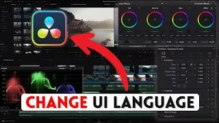 How to Change the UI Language in DaVinci Resolve 2025?