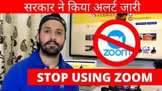 Stop Using Zoom App !!! Security Issues??