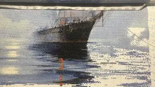 Парусник в тумане - отшив схемы Химеры