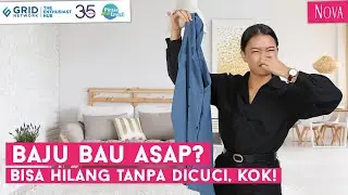 Cara Menghilangkan Bau Asap pada Baju tanpa Perlu Dicuci