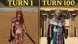 I used the WORST faction  to become PHARAOH in TOTAL WAR !