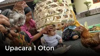 Upacara 1 Oton (Balinese Ceremony)