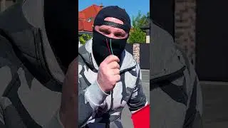 The bandit disables the car