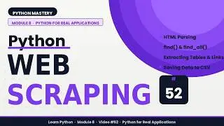 Python Web Scraping Tutorial | BeautifulSoup & Data Extraction | HNM Technologies
