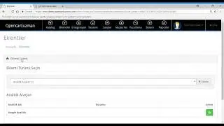 Opencart Urun Tabları Modülü Kullanım Kılavuzu