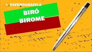 Esferográfica Biró Birome, a Primeira Esferográfica Funcional