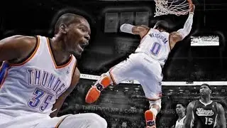 Russell Westbrook: Top 5 Alley Oop Dunks from KD
