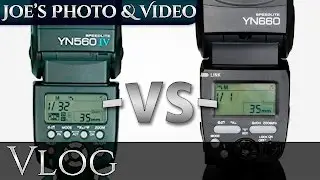 Yongnuo YN660 vs. YN560 IV - Flash Power Comparison