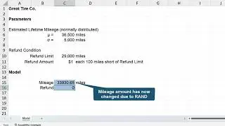 Using NORM.INV, RAND, MAX, COUNT, COUNTIF, and Trials in Excel