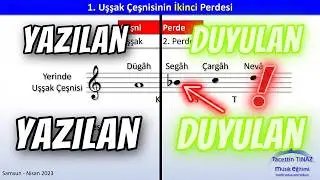 Seslerden Bazıları Niçin Uyumsuz - Türk Müziğinde Yazıldığından Farklı Seslendirilen Perdeler