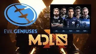 [RU] Evil Geniuses vs. Quincy Crew - MDL Chengdu Major NA Closed Qualifier PLAYOFF BO3 @4liver MAP1