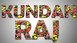 Create Text Collage in Photoshop 7.0, Text editing in Photoshop, Adobe Photoshop / sanjana computer