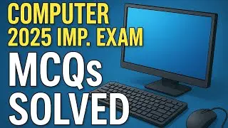 Computer MCQs + Outputs Solved | Improvement Exam Paper 2025 | Class 10 Computer