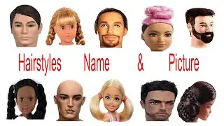 Hairstyles Name English & Bangla Meaning & Pictures  | Hairstyles Vocabulary
