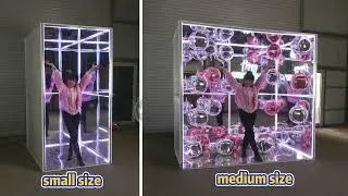 WOWORK Mirror Photo Booth Box for Party event decoration