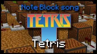 ♫ Tetris theme - Minecraft Note block song !