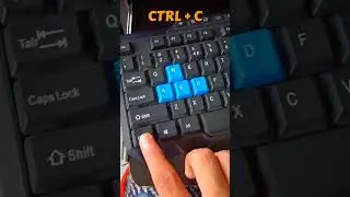 Ctrl + C & Ctrl + V Shortcut Key.✅ 