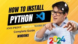 How to install Python In Visual Studio with example 2024