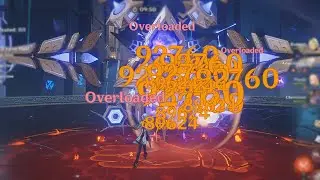 Overload Arlecchino Team in Action - Genshin impact