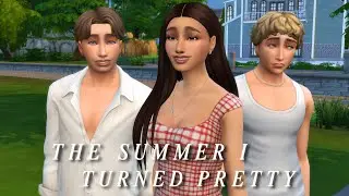 Making The Summer I Turned Pretty Characters in The Sims 4