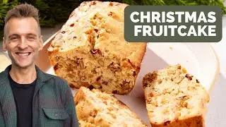 Quick & Easy White Fruitcake Recipe for Christmas!